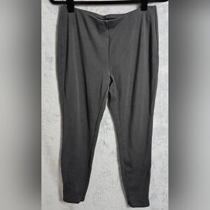 Chico’s Slim Stretch Ankle Pull On Pants in Dark Gray Size 0) U.S. Size 4